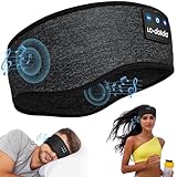 Schlafkopfhörer Bluetooth 5.3, Schlaf Stirnband Kopfhörer Headband...