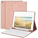 aMZCaSE Tastatur Hülle 10.2 für iPad 9/8/7 Generation-2021/2020/2019-iPad Air...