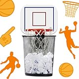 Mad Monkey Basketballkorb Mülleimer - Lustiger Papierkorb für Jugendzimmer...