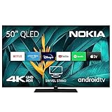 Nokia 50 Zoll (126cm) QLED 4K UHD Fernseher Smart Android TV (WLAN, Triple Tuner...