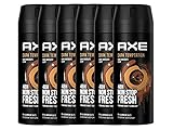 AXE Deo Spray Dark Temptation 6x 150ml Deospray Deodorant Bodyspray Herren Men...