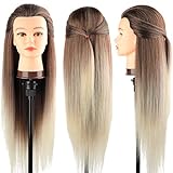 Trainingsköpfe 100% von dem Hochtemperaturfaser Haar Hairdressing Cosmetology...