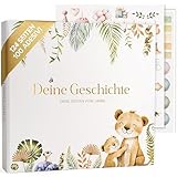 SweetyFox – Mein erstes Jahr babyalbum – Bearbeitbares Babytagebuch mit 124...