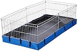 Amazon Basics Haustierkäfig Bequem mit Segeltuch-Unterteil, Meerschweinchen,...