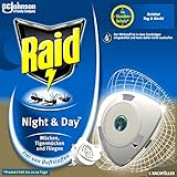 Raid Night & Day Nachfüller, Insekten Stecker, bis zu 24 Stunden Schutz (hält...