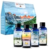 Veddelholzer BIO Saunaaufguss aus 100% naturreinen ätherischen Ölen 4 x 100 ml...