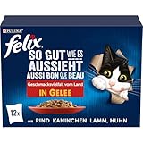 Felix Katzennassfutter So gut wie es aussieht in Gelee Geschmacksvielfalt vom...