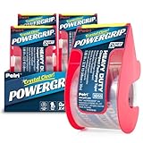 Pelri POWERGRIP Mini-Rolle Paketklebeband – Leise & Transparent – 4 Rollen...