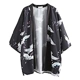 Japanische Kimono Jacke Robe - Traditionelle Klassische Haori Kleidung Tokio...