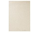 BT Carpet Wolly Teppich – Wohnzimmerteppich Flachgewebe Kurzflor Woll-Optik...