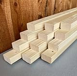 KVH Nsi 3 x 5 cm Fichte gehobelt Dachlatten Bauholz Konterlatte Holz 100 cm...