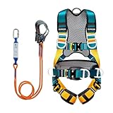 Magicbox Fallschutz Auffanggurt mit Verdickte Lendenwirbelstütze für Outdoor...
