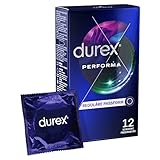 Durex Performa Kondome – mit 5 % benzocainhaltigem Gel & anatomische...