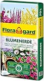 Floragard Blumenerde 65 L – hochwertige Universalerde mit Ton &...
