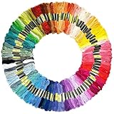 100 Farben stickgarn, garn, stickgarn set, armbänder knüpfen, bänder für...