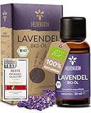 Heldengrün® BIO Lavendelöl [100% NATURREIN] Lavandula angustifolia - Echtes...