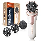 GRUNDIG Hornhautentferner elektrisch Hornhaut entfernen - schnell schöne Füße...