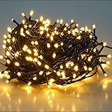 SALCAR 15m 220er Lichterkette Weihnachten LED Deko, 31V Christbaumbeleuchtung...