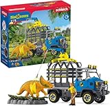 schleich 42565 DINOSAURS Dinosaurier Truck Mission, 43 Teile Spielset mit 1x...