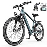 E-Bike 26' 7-Gang Hochkohlenstoffstahlrahmen Elektrofahrrad 250W Motor 10Ah Akku...
