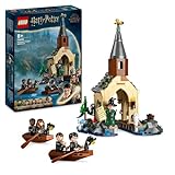 LEGO Harry Potter Bootshaus von Schloss Hogwarts Spielzeug-Modell für Kinder,...
