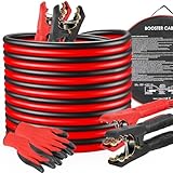 MAMIZO 12V/24V Überbrückungskabel, Startkabel Set Starthilfekabel, 6m 30mm²...