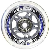 Fila Wheels Spacer Rollen, Weiß, 72 mm