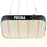 FECiDA Pflanzenlampe LED Vollspektrum 6000 Lumen 65 Watt mit UV IR, LED Grow...