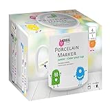 KREUL 16351 - Porcelain Marker Junior Set 'Color your cup', Komplettset mit...