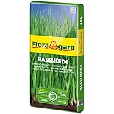 Floragard Rasenerde 40 L hochwertige Spezialerde zur Neuanlage, Pflege und...