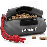 Rudelkönig Futterbeutel für Hunde - Apportierbeutel für Hundetraining -...