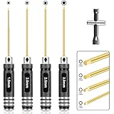 Gruiqrd Sechskant Schraubendreher Satz, 4 Teilig RC Werkzeug Innensechskant...