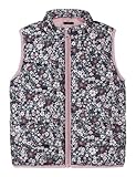 NAME IT Mädchen Nmfmylane Vest Aop2 Steppweste, Dark Sapphire/AOP:Liberty, 98