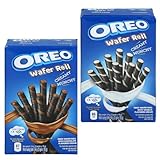 Oreo Wafer Roll Bundle - 2x Chocolate 54g (1X White Chocolate / 1x Milk...