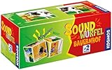 Kosmos 697365 - Soundwürfel Bauernhof, Lernspielzeug mit Geräuschen, für...