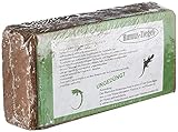 Humusziegel 1 x 650 g leichte torffreie Blumenerde Kokoserde Kokosfaser Brikett...
