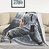 Acotobo Cristiano Ronaldo Decke Weiche Flauschige Plüschdecke Flanell...