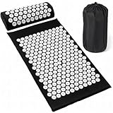 Retoo Akupressurmatten-Set, Akupressur-Set mit Kissen gegen Nacken und...
