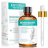 ENYORLI Rosmarinöl 100mL 100% Naturrein Dampfdestilliert für Haarwuchspflege,...