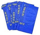 Ikea - 5x Frakta Blue Large Bags - Ideal For Shopping, Laundry & Storage by Ikea