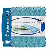 REZI 6X Microfaser Schwammtuch Lappen Küche I...