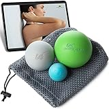 Bomb-Ball Original Massage Ball Set - Faszien + Lacrosse Bälle für ultimative...