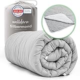 Welldora OPTICLIMA Allergiker Bettdecke 135x200 | Fachärztlich getestet &...