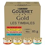 Nestle Nestle PURINA Gourmet Gold Raffiniertes Ragout Katzenfutter nass,...