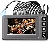 Industrie-Endoskop, SKYBASIC 20m Inspektionskamera mit 4,3-Zoll-Bildschirm...