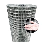 YAGJIA Wühlmausgitter 0,4m x 10m, Volierendraht 9,5mm x 9,5mm, Maschendraht...