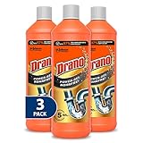 Drano (Mr Muscle) Extra Stark, Power Gel Rohrfrei Abflussreiniger, Rohrreiniger,...