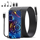 Endoskopkamera mit Licht 10M, 1080P HD Endoskop-Kamera Handy Wasserdichtes Ip67...