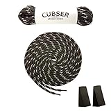 3 Paar extrem reißfeste Schnürsenkel – 5mm, rund, ideal für Wanderschuhe,...