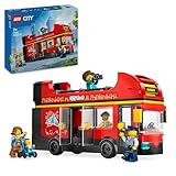 LEGO City Doppeldeckerbus, Doppeldecker Spielzeug-Bus, Fahrzeug-Spielset für...